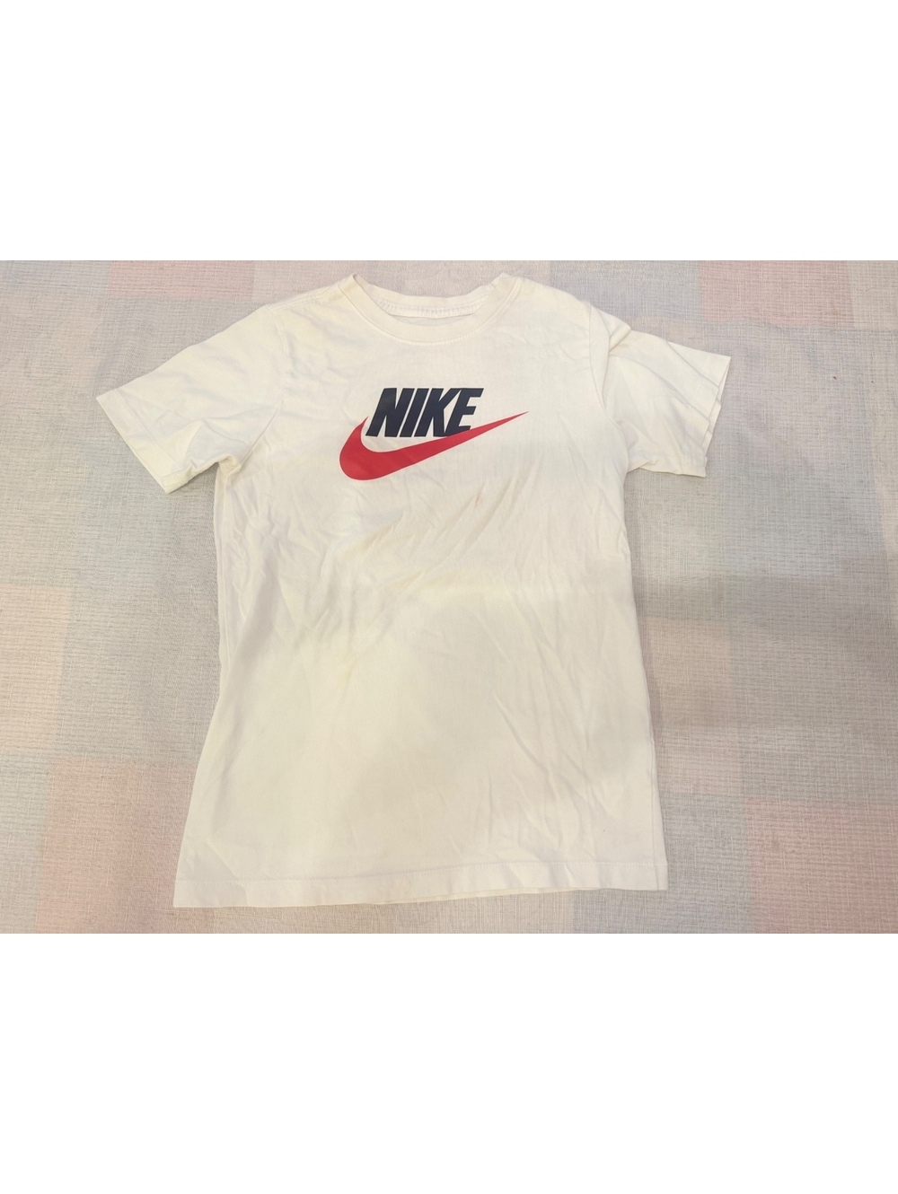 Nike white logo T-shirt